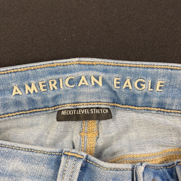 American Eagle Outfitters Next Level Stretch Denim Jeans 4 Short - Picture 4 of 7